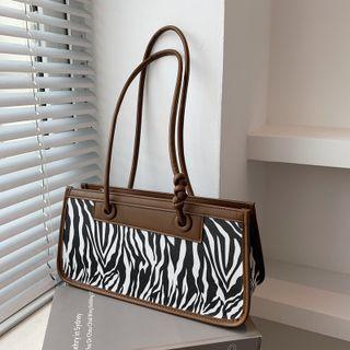 Zebra Print Hobo Bag