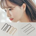 Geometric Open Earrings