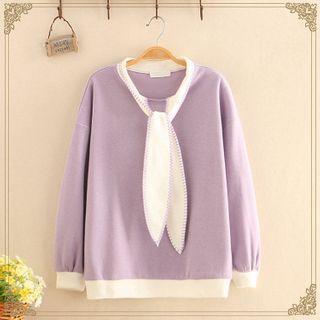 Round-neck Plain Hoodie