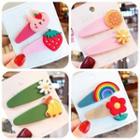 Set Of 2: Cartoon Hair Clip (assorted Designs)