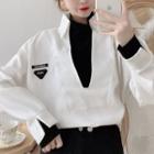 Paneled Logo Shirt