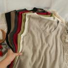 Slim-fit Plain Vest In 8 Colors