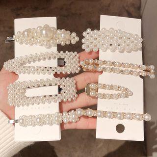 Beaded Barrette (various Designs)