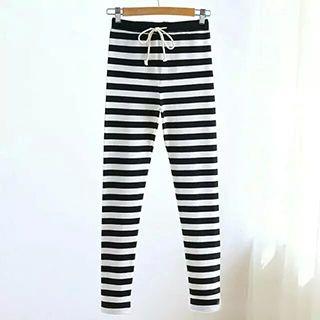 Stripe Panel Leggings