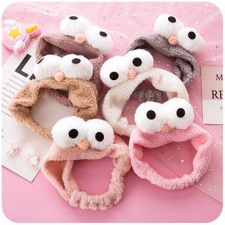 Chenille Monster Face Wash Headband