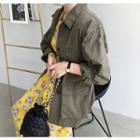Pocket-detail Cotton Parka