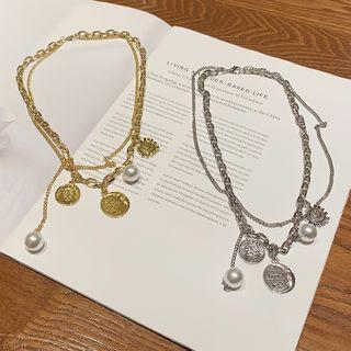 Layered Charm Necklace