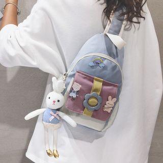 Floral Buckle Belt Bag