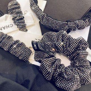 Rhinestone Hair Clip / Headband / Scrunchie