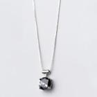 S925 Sterling Silver Geometry Pendant Necklace