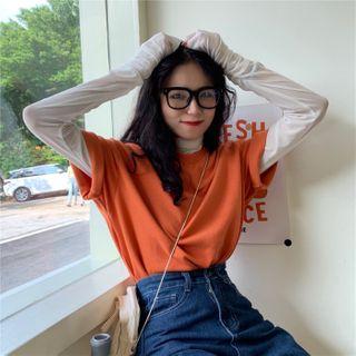 Long-sleeve T-shirt / Elbow-sleeve T-shirt