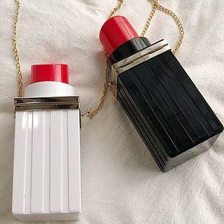 Lipstick Shape Crossbody Bag