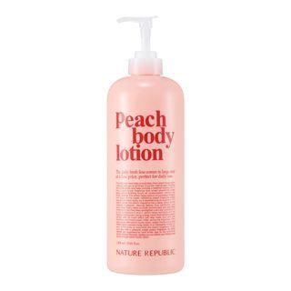 Nature Republic - Daily Fresh Peach Body Lotion Jumbo 1000ml