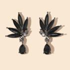 Butterfly Earring 1 Pair - 9686 - Black - One Size