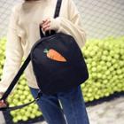 Carrot Print Backpack