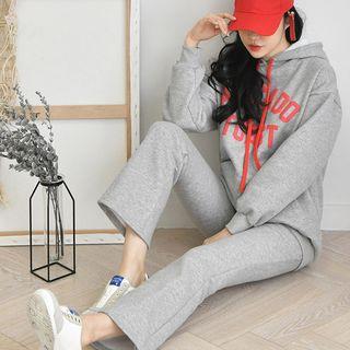 Avocado Toast Sweatshirt & Boots-cut Sweatpants Set