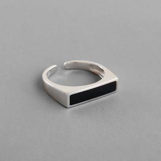 925 Sterling Silver Open Ring Silver - 14