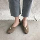 Low-heel Houndstooth Shoes