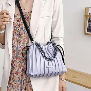 Chain Drawstring Hand Bag