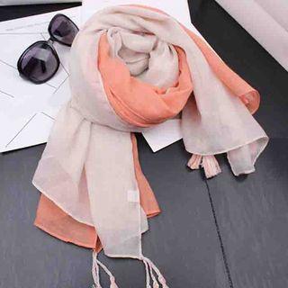 Color Panel Light Scarf