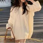 Cable-knit Sweater Sweater - White - One Size