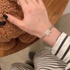 Bear Pendant Bracelet Silver - One Size