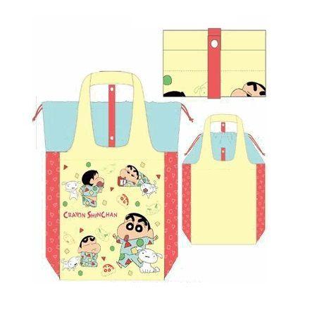 Crayon Shin-chan Drawstring Foldable Shopper Bag 1 Pc