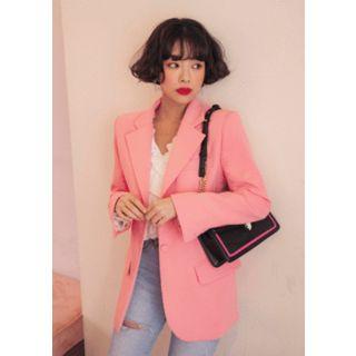 Single-breasted Monotone Blazer