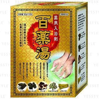 Uyeki - Hyakuyakuto Medicated Bath Salt 30g X 10