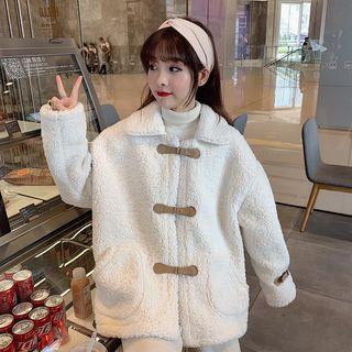 Fleece Buckled Coat