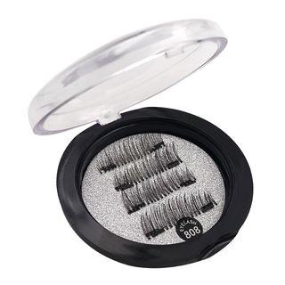 Magnetic False Eyelashes 808 - Black - One Size