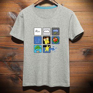 Printed T-shirt (4 Pcs)