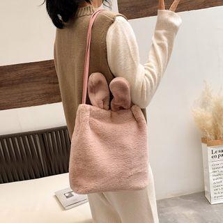 Rabbit Ear Fluffy Tote Bag