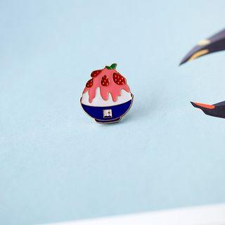 Strawberry Ice Cream Stud Earring As Shown In Figure - One Size