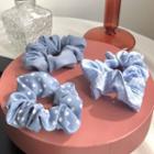 Set Of 3: Scrunchie 0502a - Set Of 3 - Hair Rope - One Size