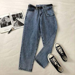 Set: Harem Jeans + Belt Bag