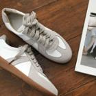 Two-tone Contrast-trim Sneakers