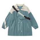 Set: Colored Panel Windbreaker + Crossbody Bag