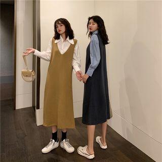 Knit Pinafore Dress / Vest