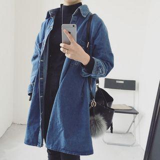 Denim Collared Jacket
