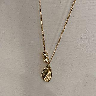 925 Sterling Silver Pendant Necklace With Box - E192 - Gold - One Size