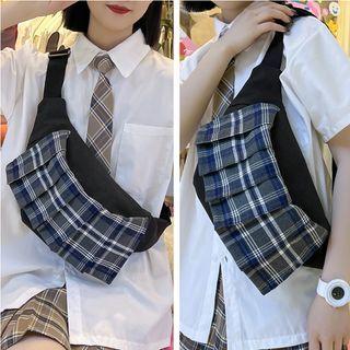 Plaid Wasit Bag
