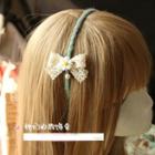 Bow-accent Hair Band As Shown In Figure - One Size