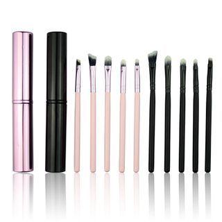 Set Of 5 : Makeup Brush Black - One Size