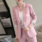 Stripe Lining Blazer / Dress Pants
