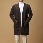 Long Wool Cardigan