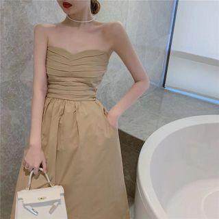 Slim-fit Midi Tube Dress