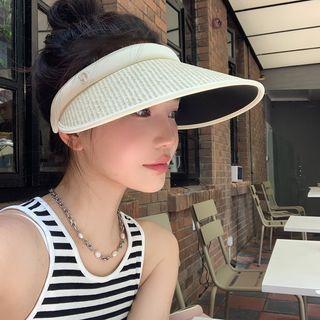 Open Top Straw Visor