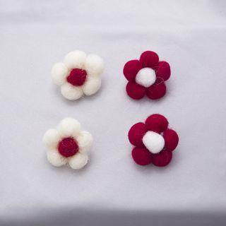 Flower Felt Earring