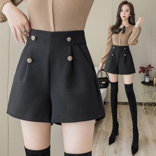 Button-up Dress Shorts